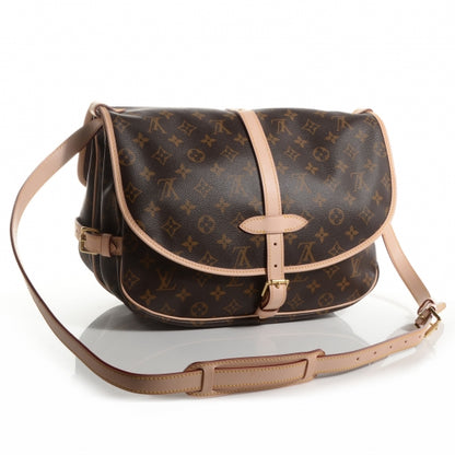 Louis Vuitton Monogram Saumur MM 4 of 9