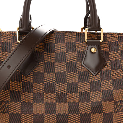 Louis Vuitton Damier Ebene Speedy Bandouliere 25 8 of 12