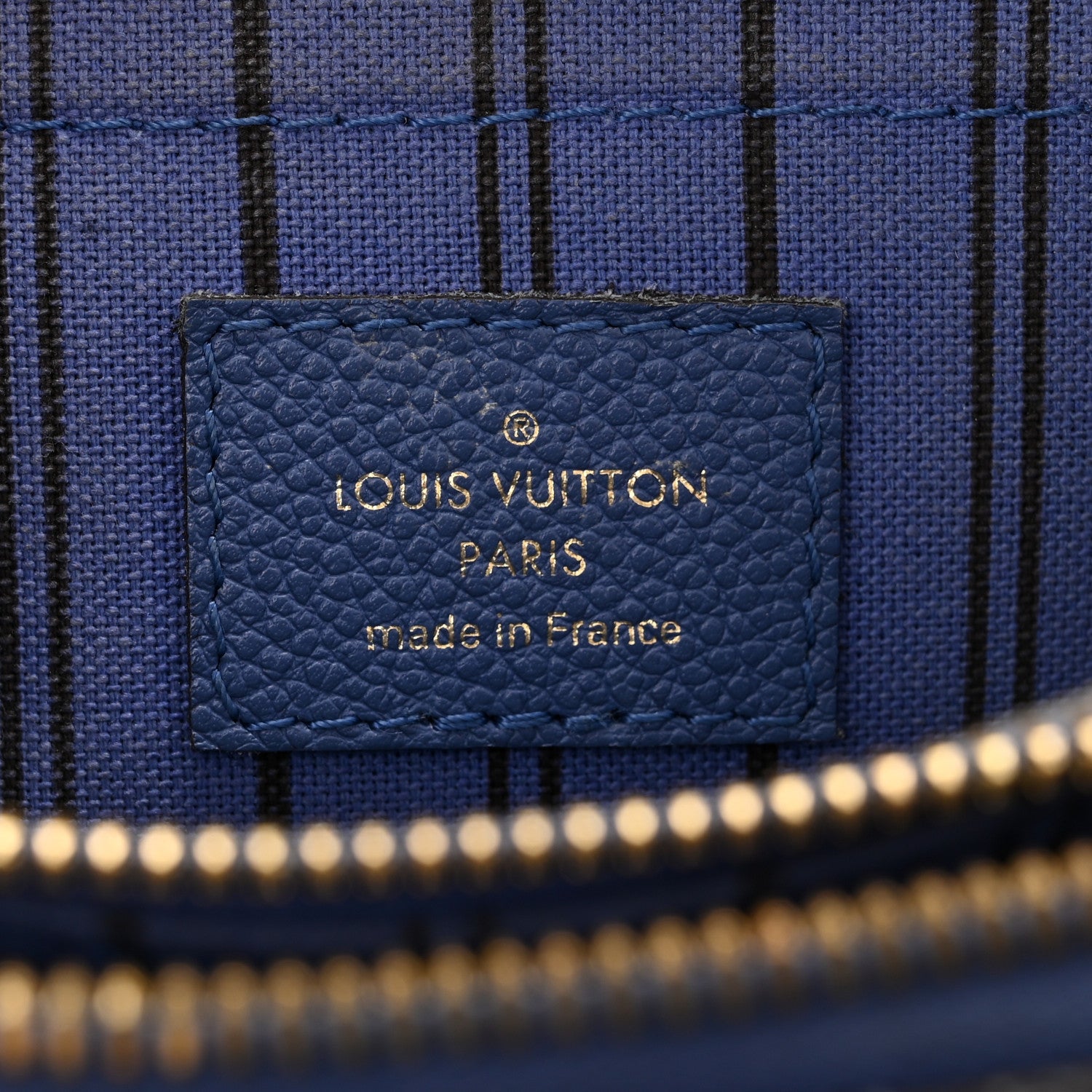 Louis Vuitton Empreinte Montaigne BB Denim 6 of 10