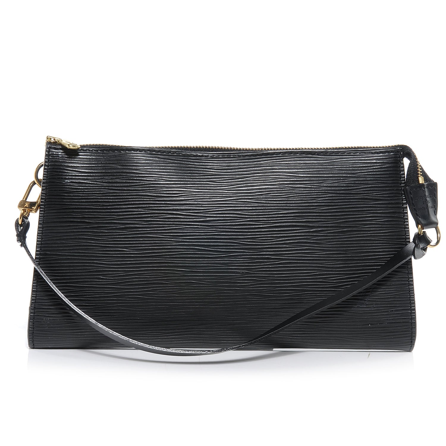 Louis Vuitton Epi Pochette Accessories 24 Black 1 of 7