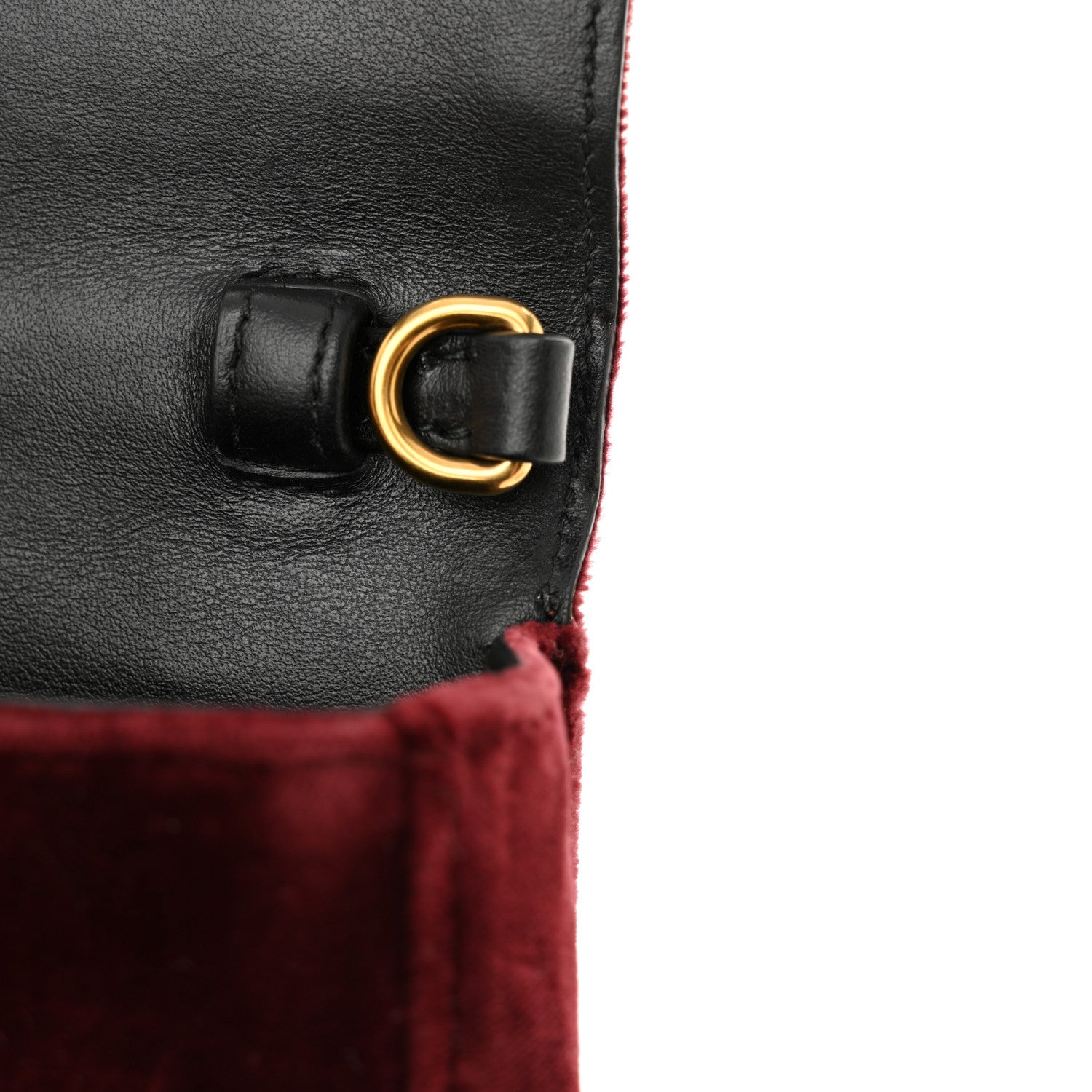 Prada Velvet City Calfskin Cahier Belt Bag Ribes Black 11 of 12