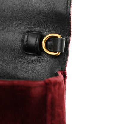 Prada Velvet City Calfskin Cahier Belt Bag Ribes Black 11 of 12