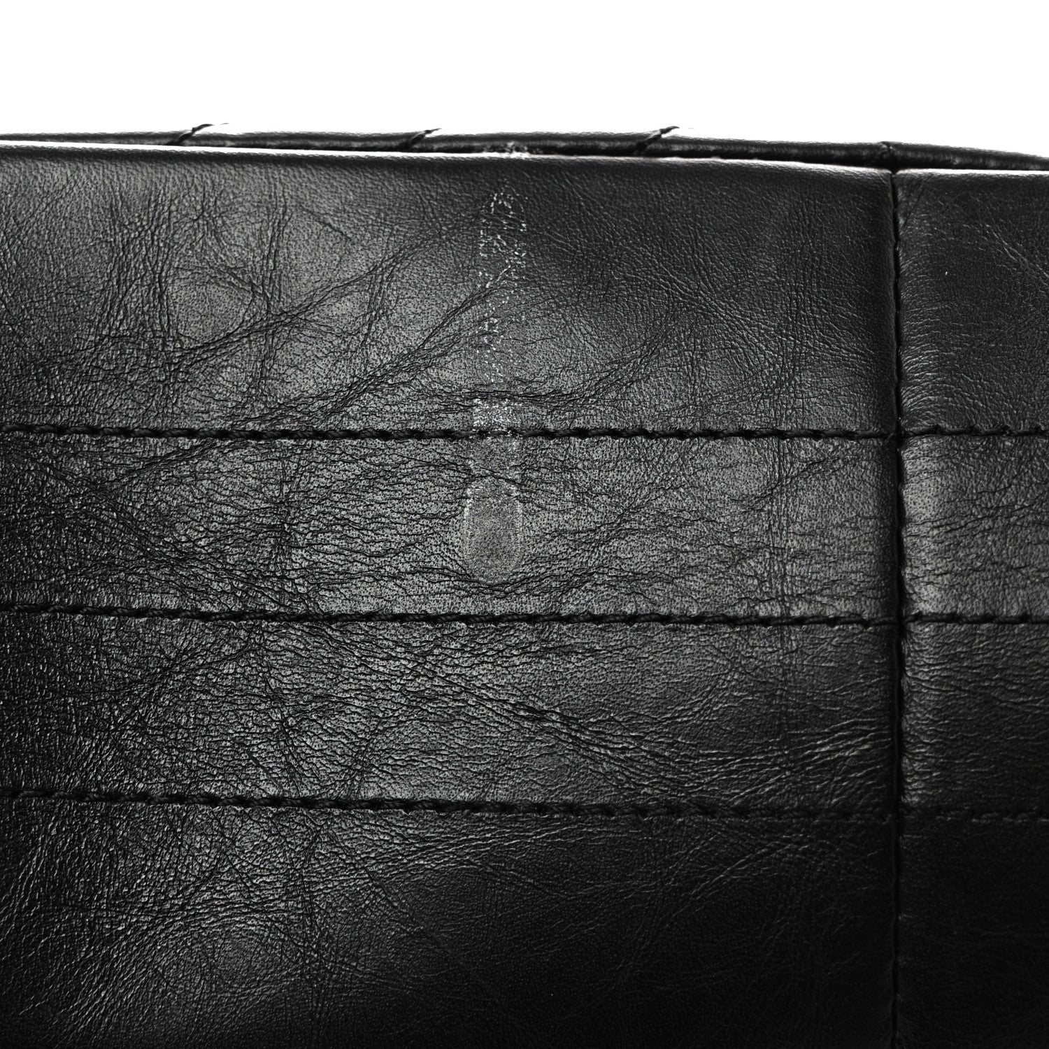 Chanel Aged Calfskin Chevron Quilted 2.55 Reissue 226 So Black 12 of 12