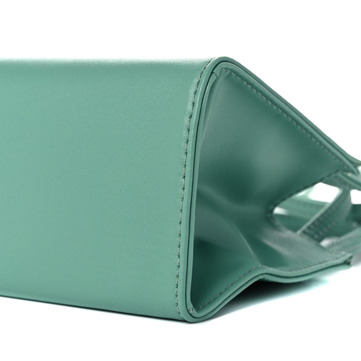Telfar Vegan Leather Small Shopping Bag Sage 10 of 10