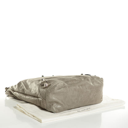 Balenciaga Agneau Giant 21 Silver Hardware Day Hobo Argent 4 of 13