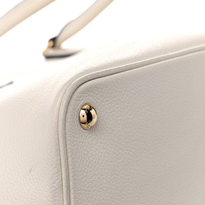 Prada Vitello Daino Shoulder Bag White 10 of 20