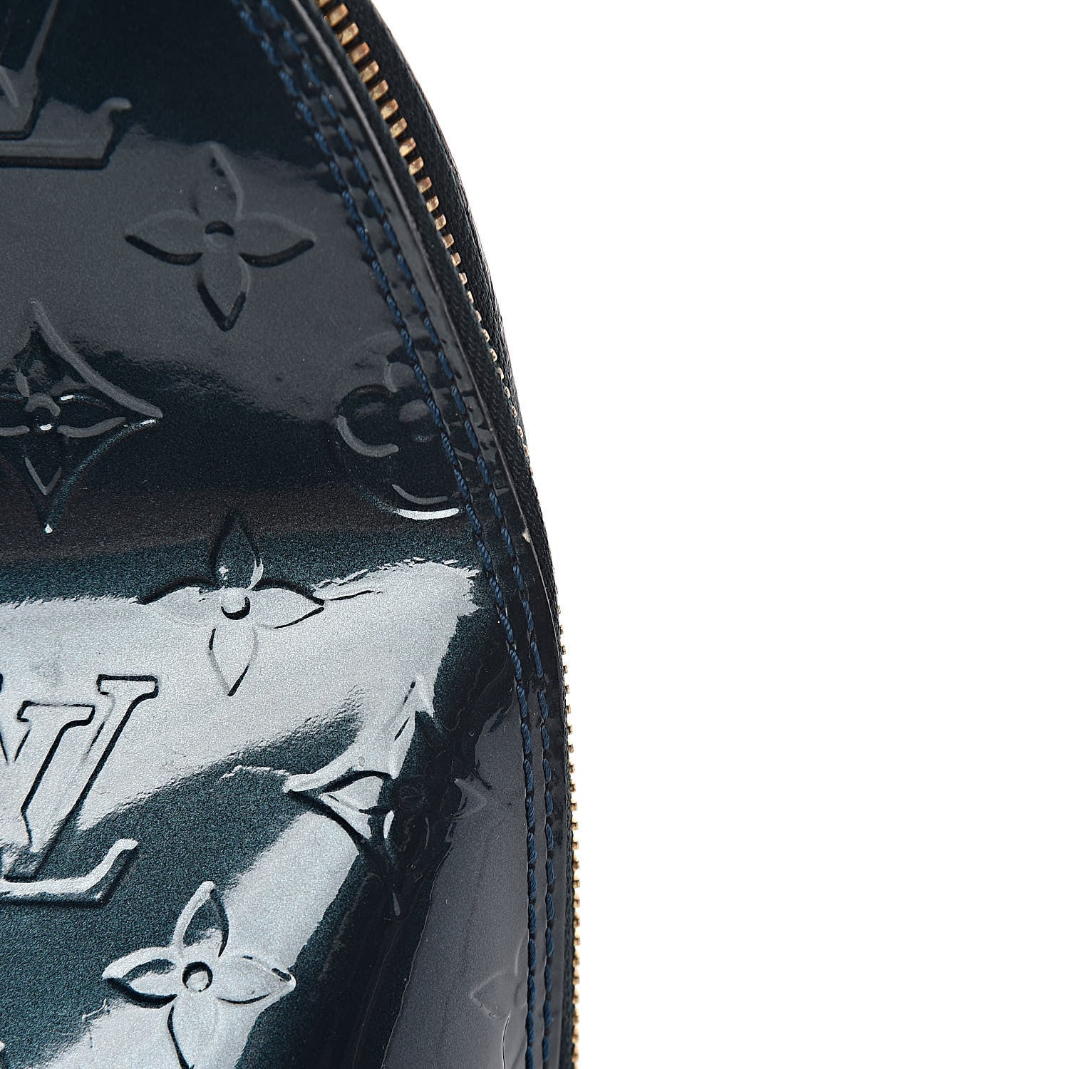 Louis Vuitton Vernis Alma GM Blue Nuit 14 of 42
