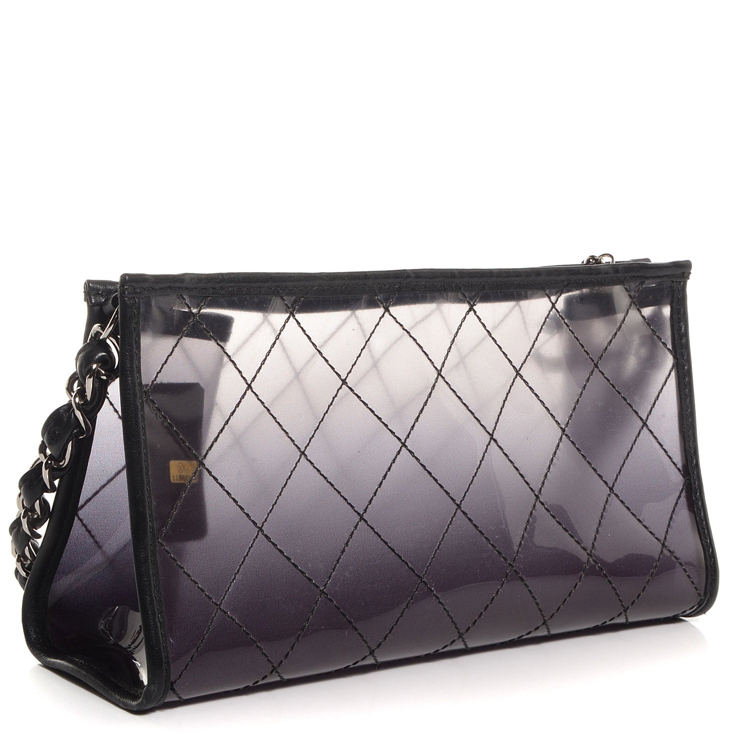 Chanel Vinyl Naked Pochette Black 3 of 7