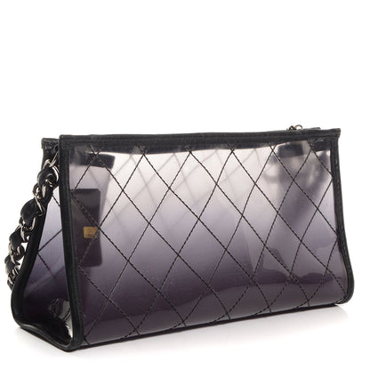 Chanel Vinyl Naked Pochette Black 3 of 7