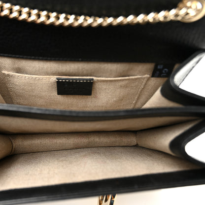 Gucci Dollar Calfskin Small Interlocking G Shoulder Bag Black 5 of 10