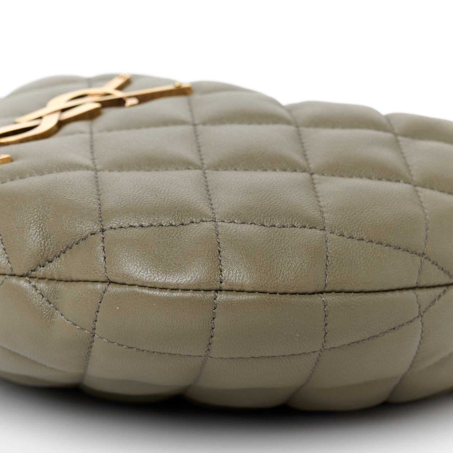Lambskin Quilted Icarino Bag Dark Strong Moss