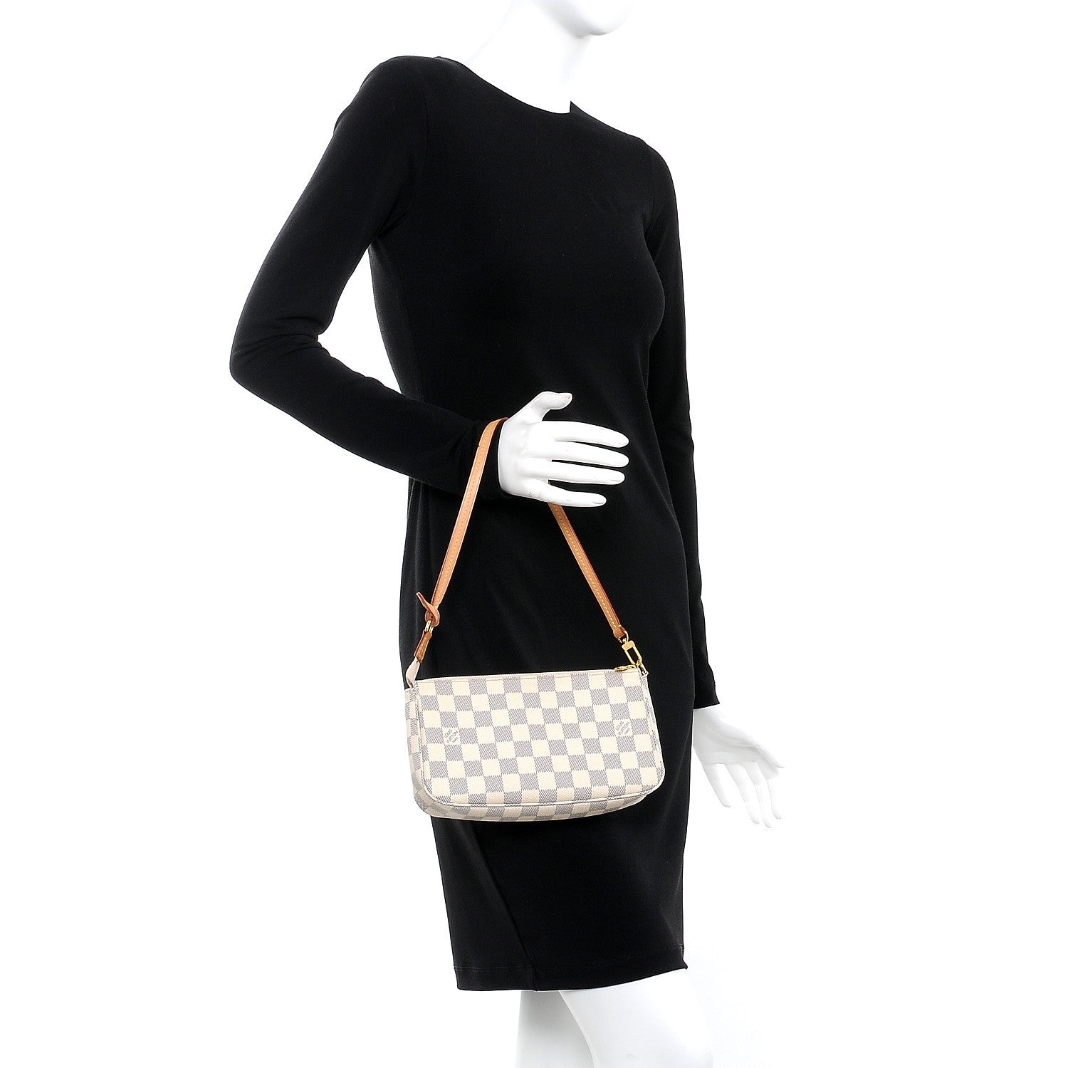 Louis Vuitton Damier Azur Pochette Accessories NM 2 of 7