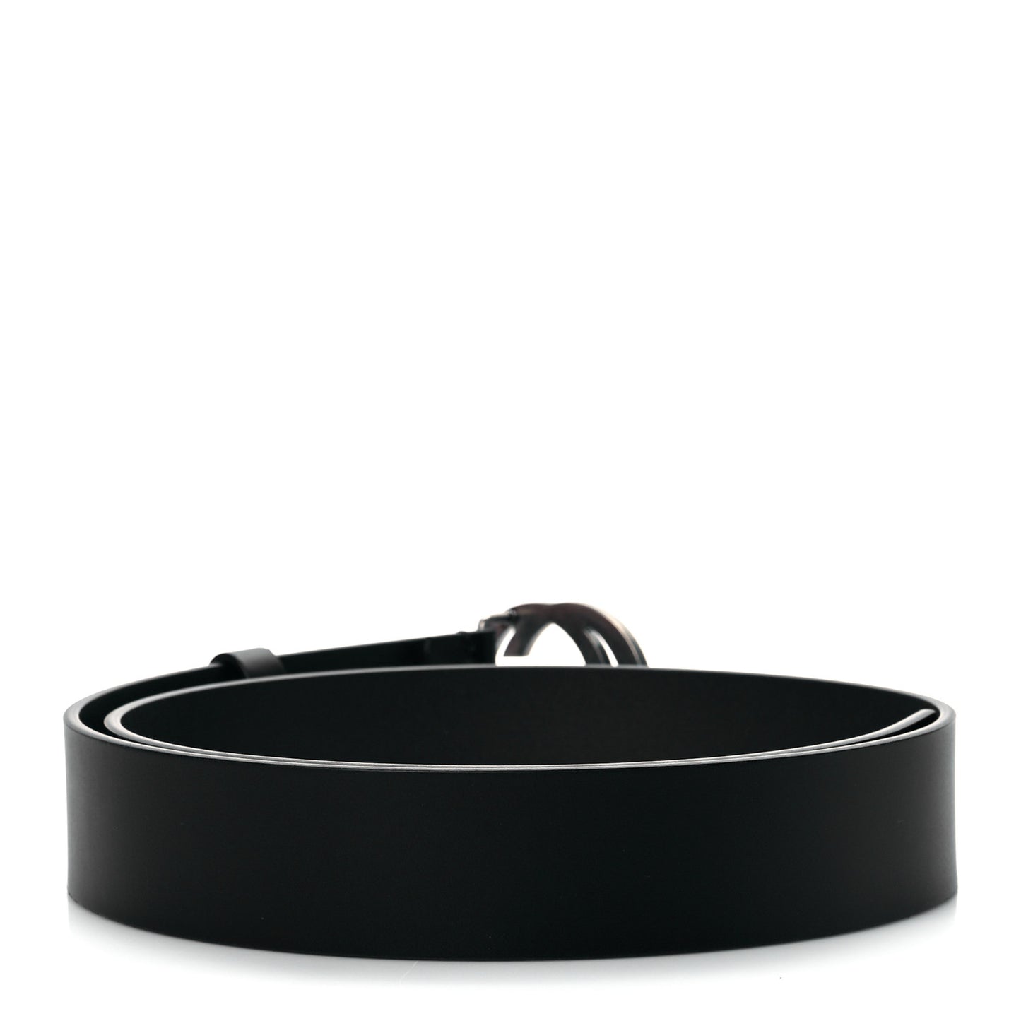 Selleria Calfskin Mens Interlocking G 37mm Belt 85 34 Black