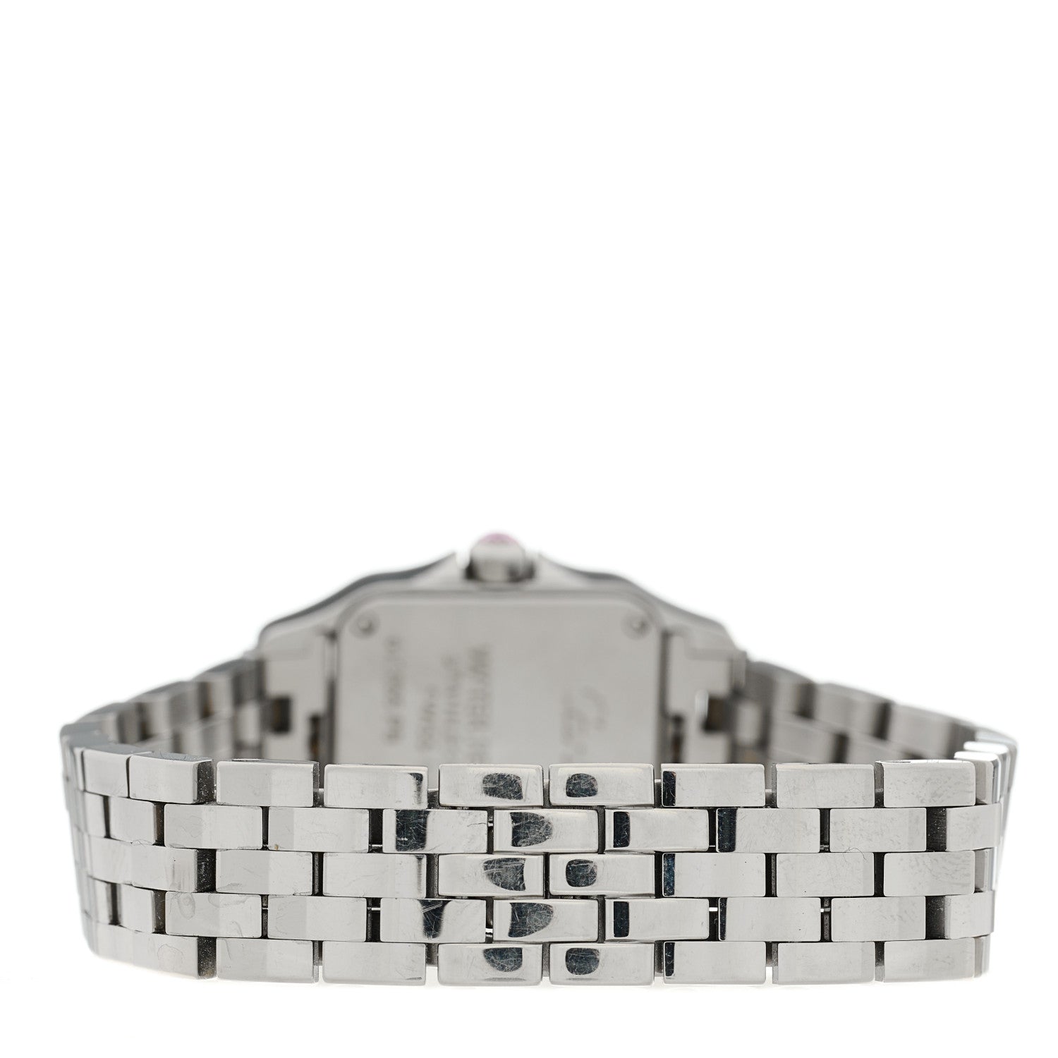 Cartier Stainless Steel 20mm Santos Demoiselle Quartz Watch 3 of 4