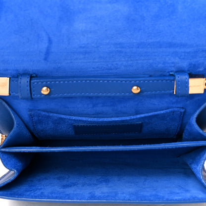 Saint Laurent Calfskin Small Classic Y Satchel Blue 4 of 4