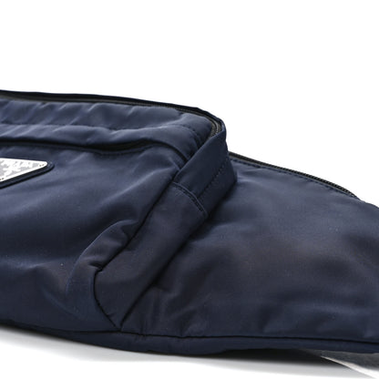 Prada Tessuto Nylon Montagna Belt Bag Blue 8 of 8
