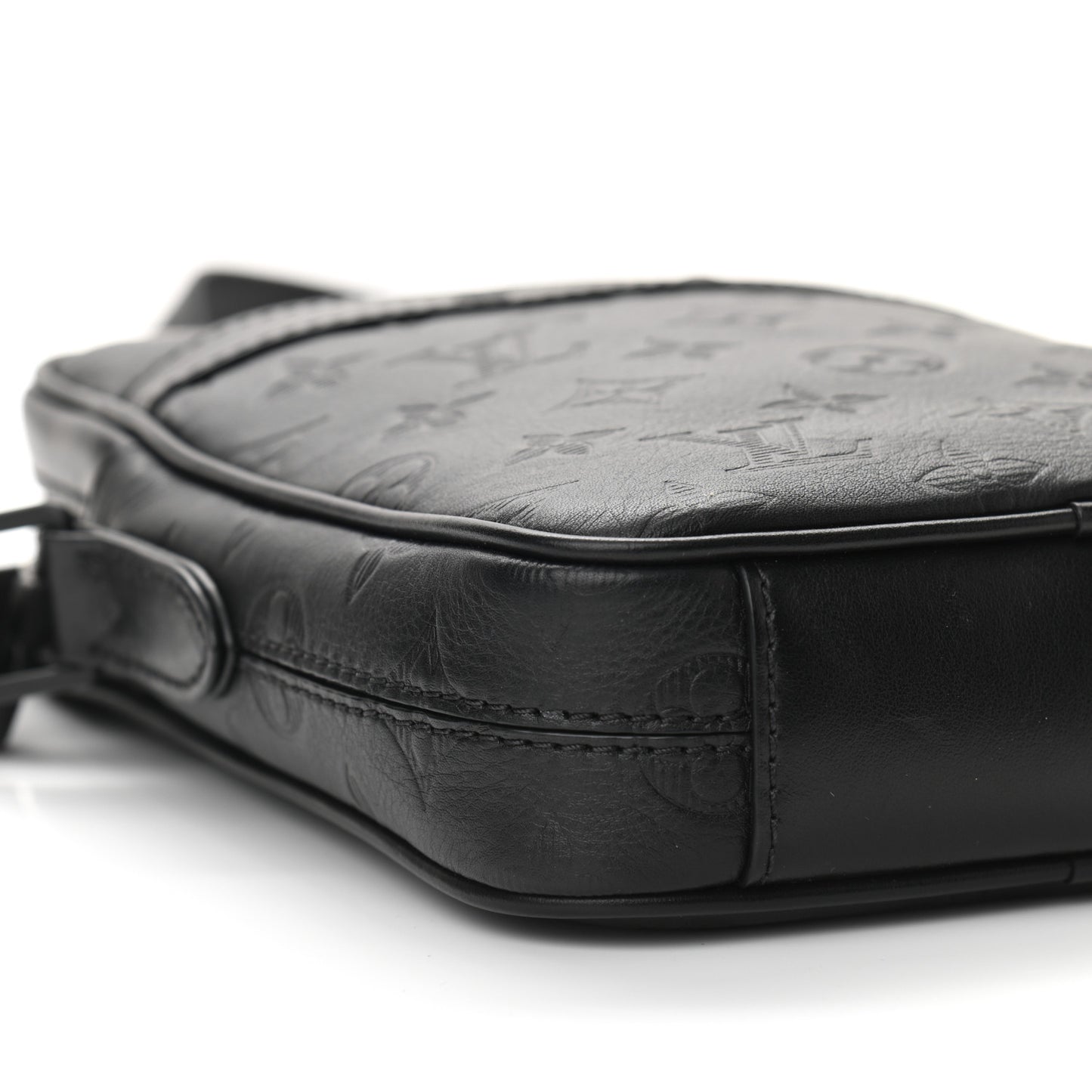 Calfskin Monogram Shadow Danube PM Black