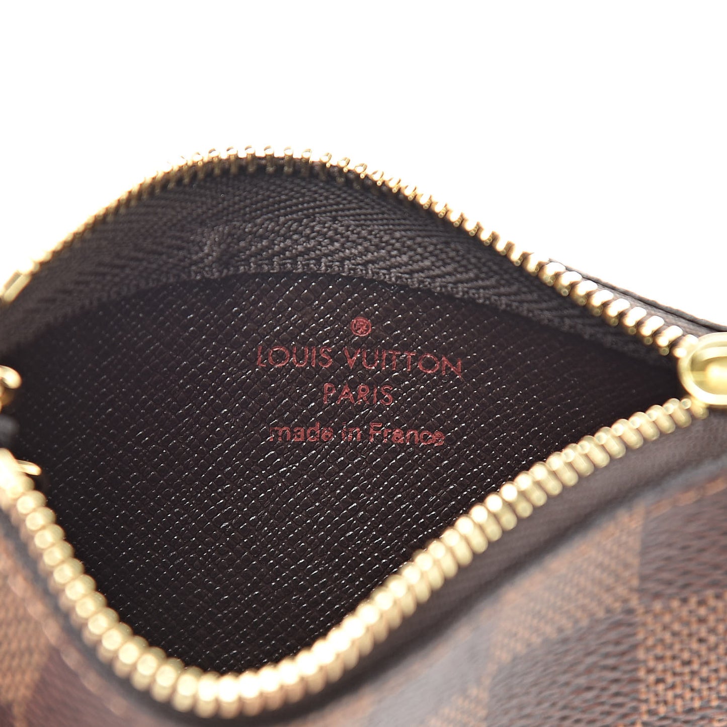 Damier Ebene Key Pouch