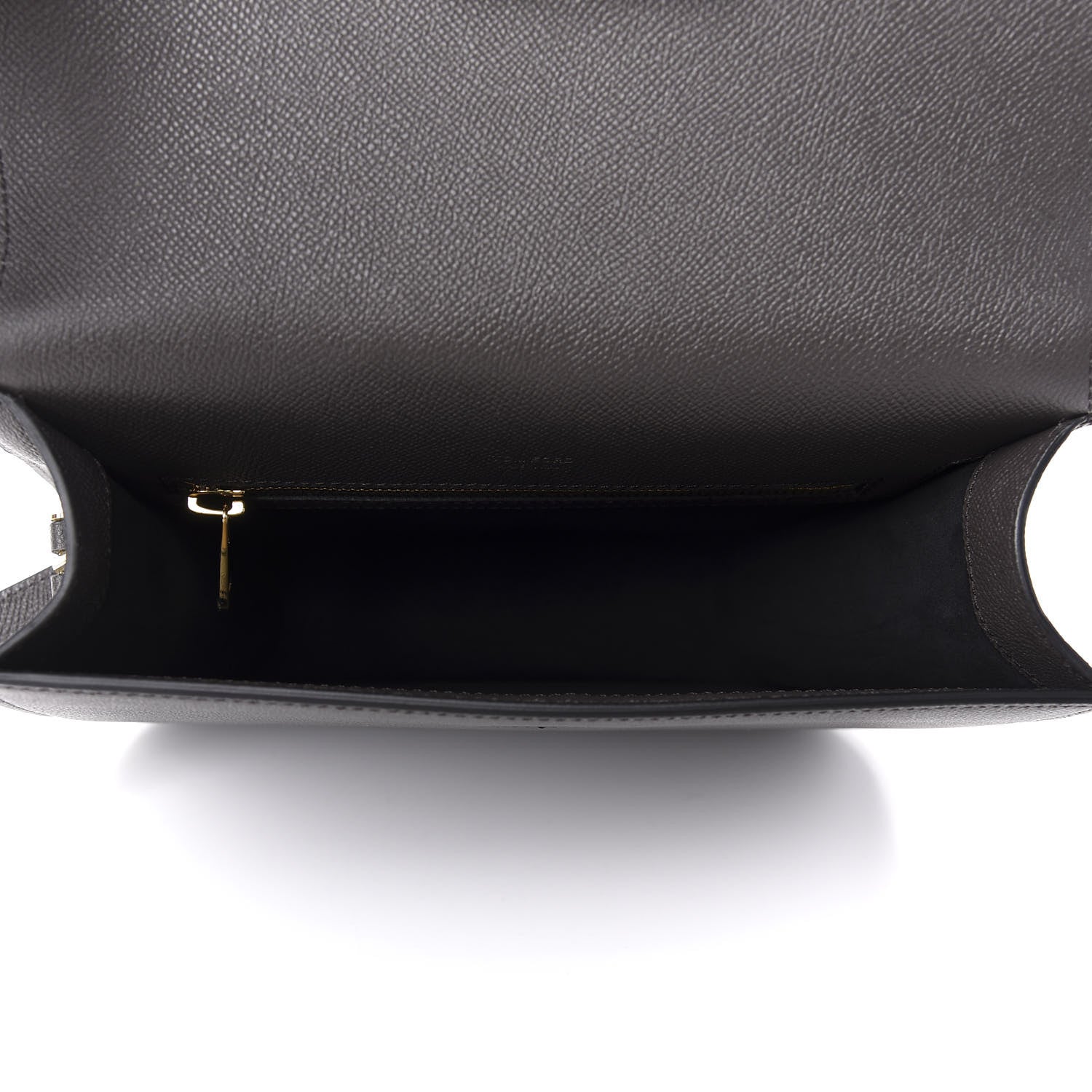Tom Ford Calfskin Large T Clasp Tara Crossbody Bag Grey 5 of 9
