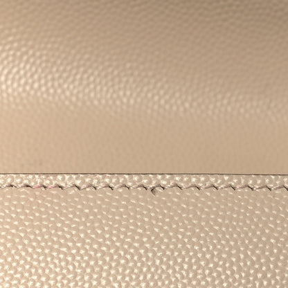 Saint Laurent Grain De Poudre Classic Kate Monogram Clutch Dark Beige 8 of 13
