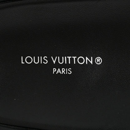 Louis Vuitton Lambskin Embossed Monogram Jumbo Flatform Mule Sandals 39 Black 8 of 11