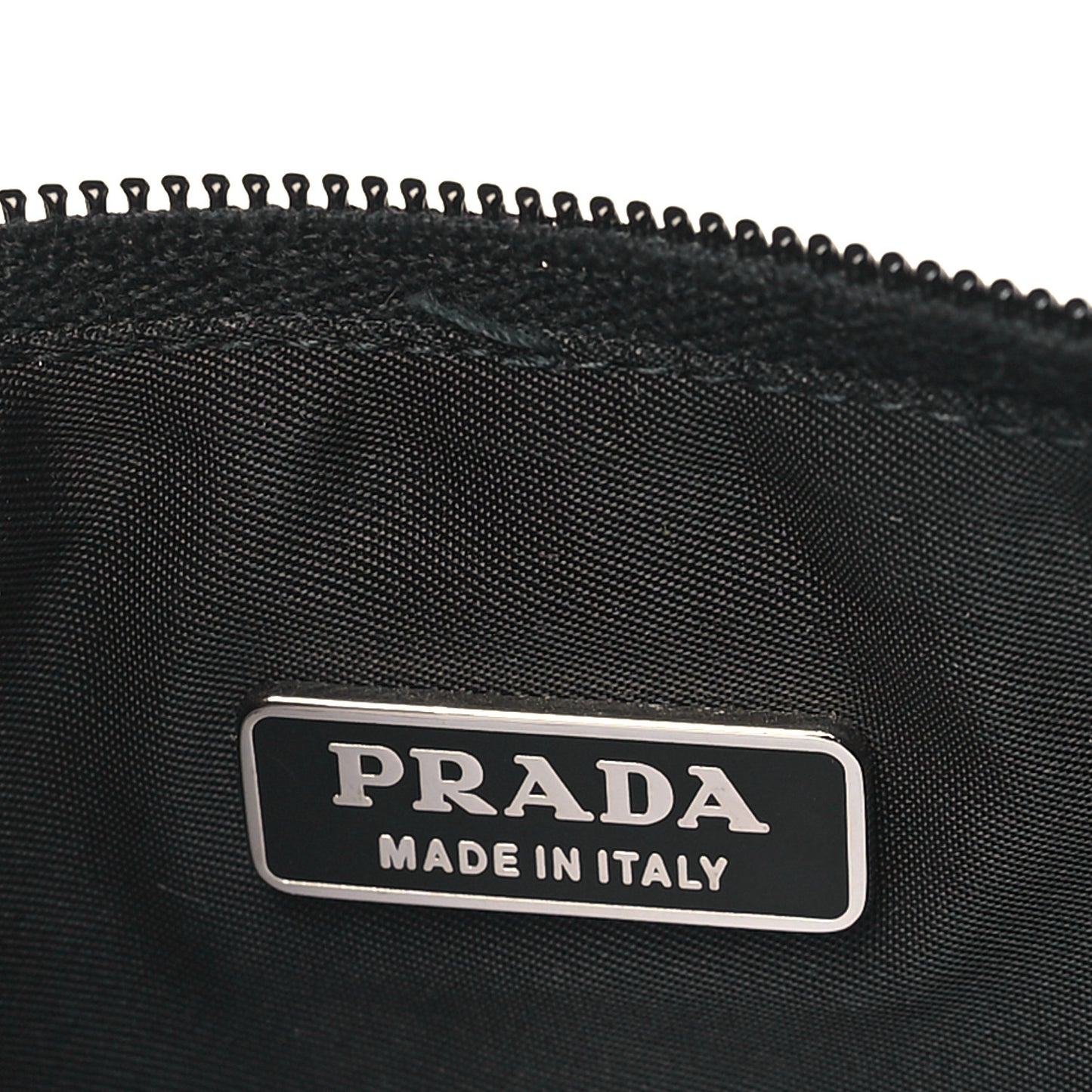 Tessuto Nylon Pochette Bag Black