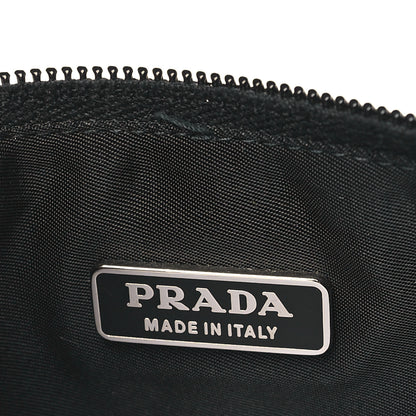 Prada Tessuto Nylon Pochette Bag Black 6 of 8