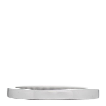 Tiffany Platinum Diamond .22ctw Half Circle Wedding Band Ring 48 4.5 4 of 5