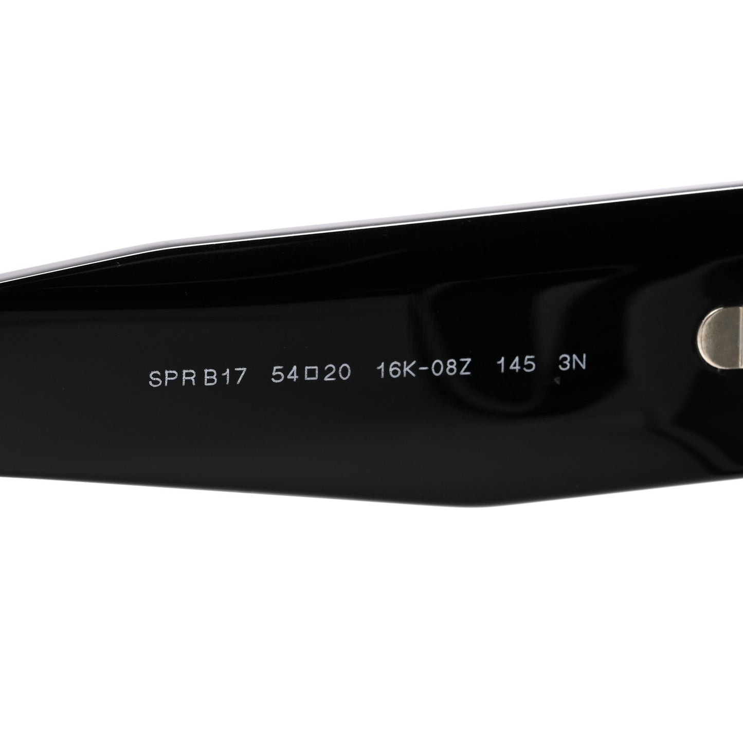 Acetate Symbole Sunglasses SPR B17 Black