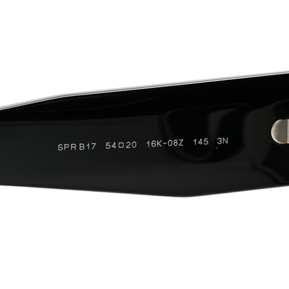 Prada Acetate Symbole Sunglasses SPR B17 Black 5 of 7