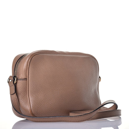 Gucci Pebbled Calfskin Small Soho Disco Bag Camelia 3 of 11