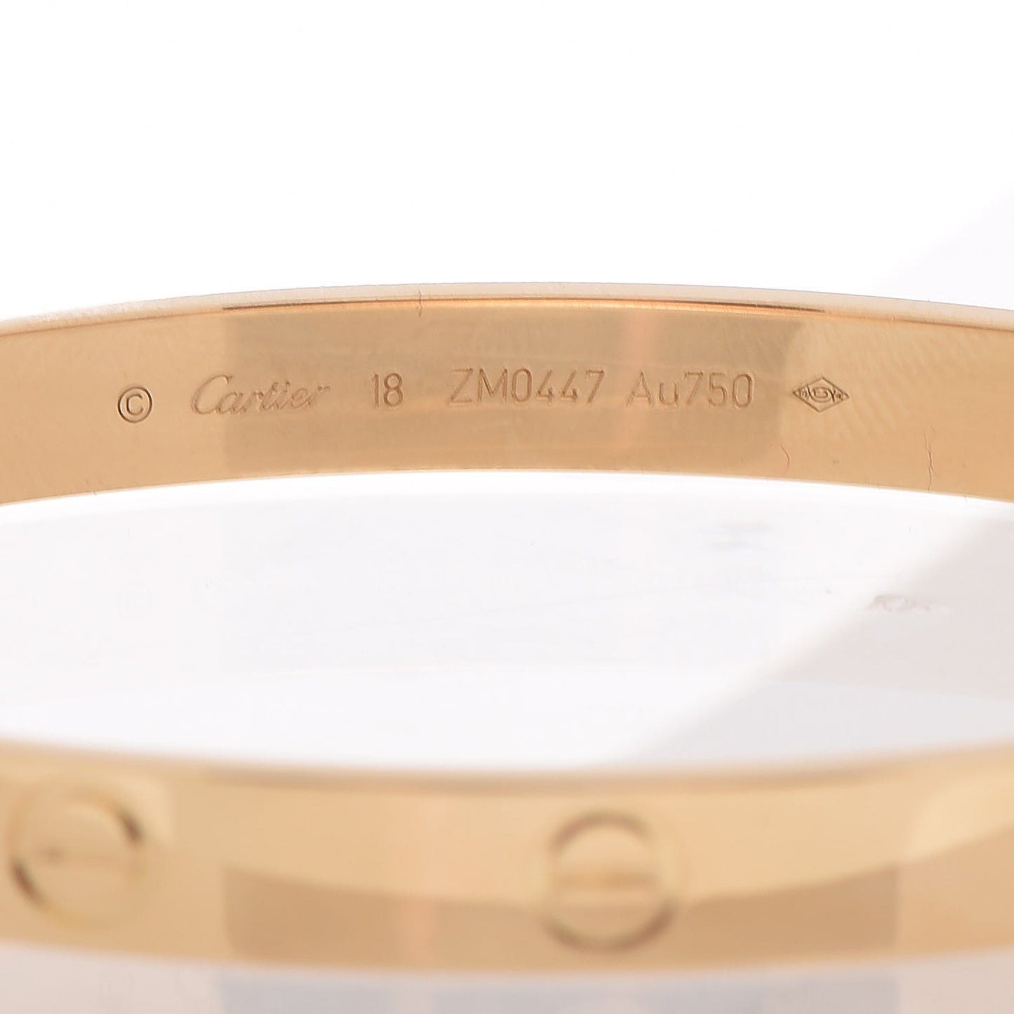 18K Yellow Gold LOVE Bracelet 18