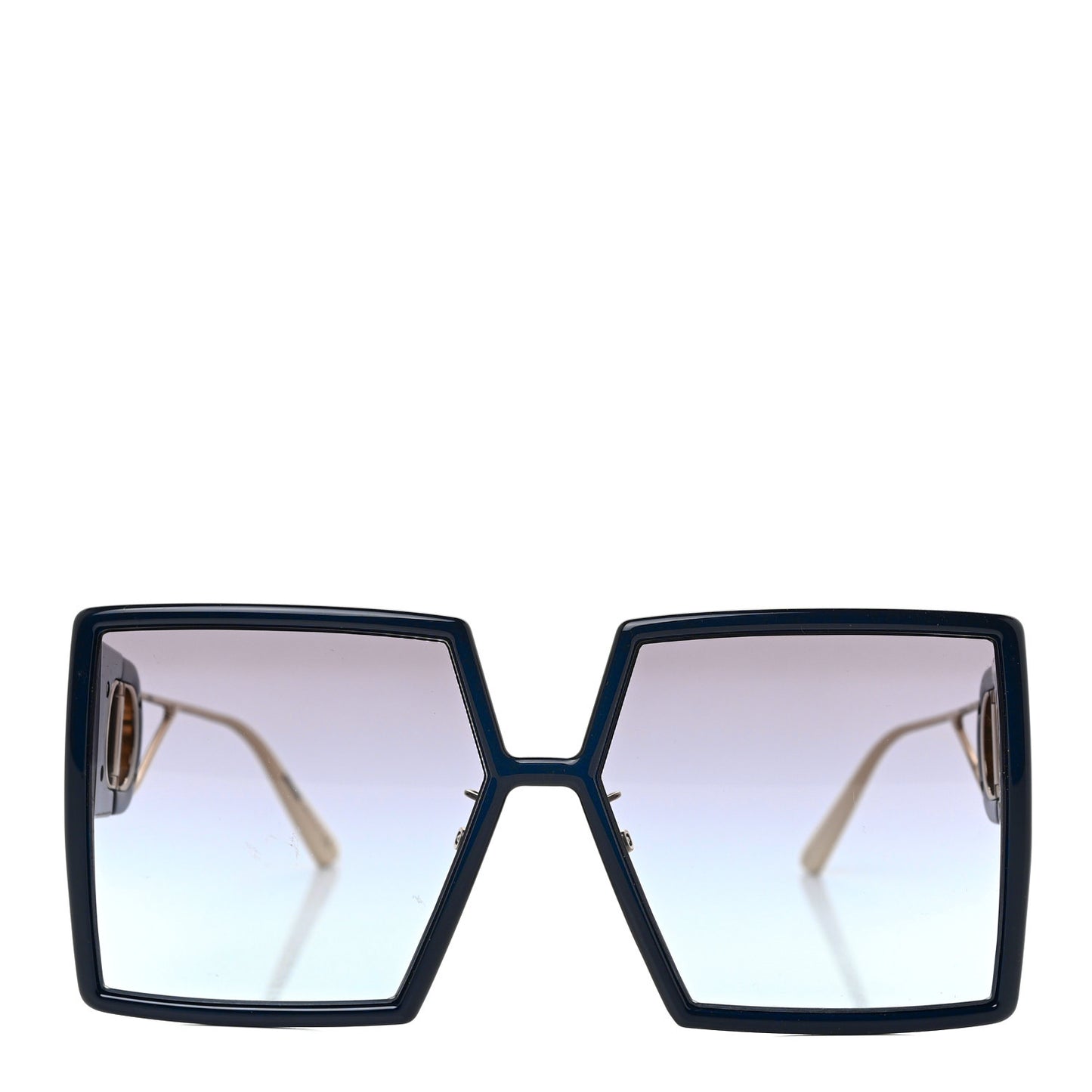 Square 30 Montaigne Sunglasses Blue