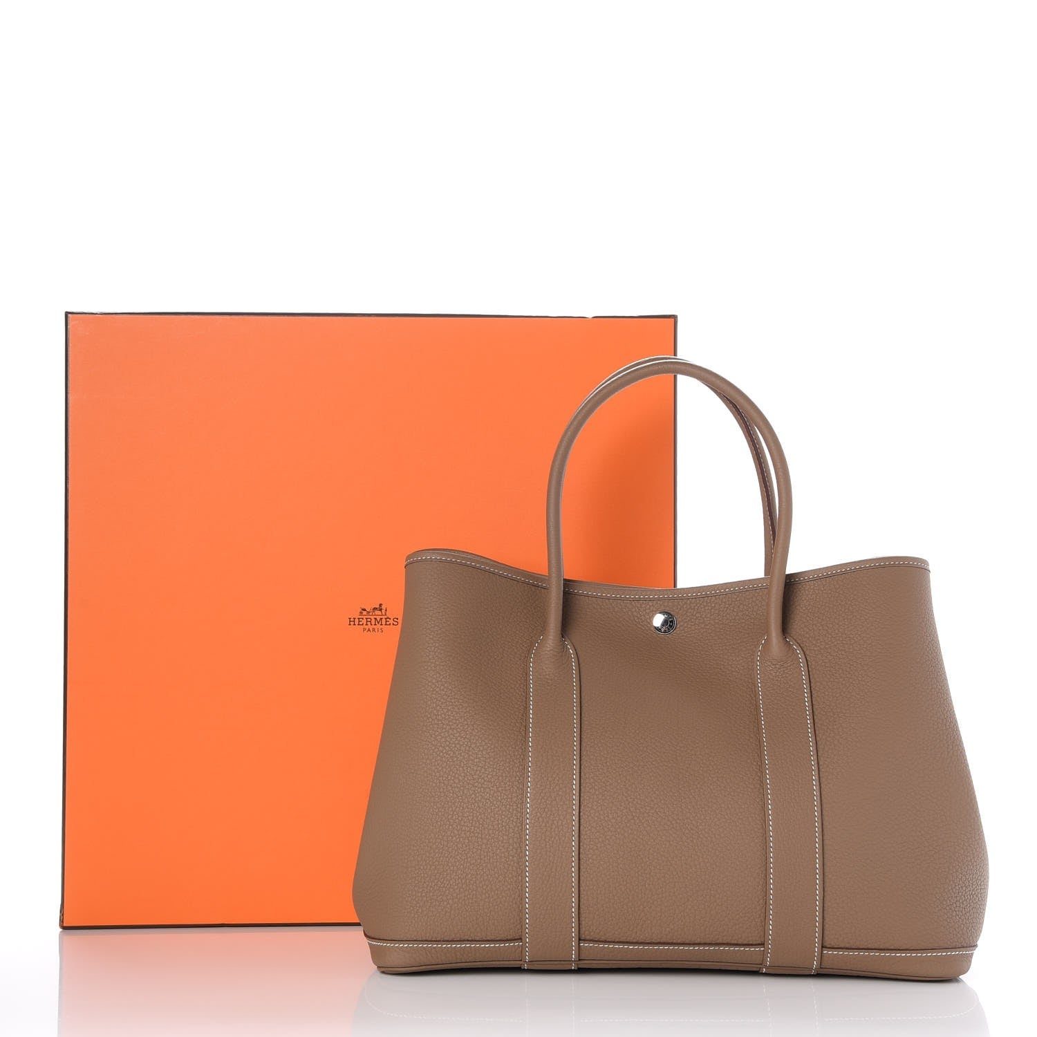 Hermes Negonda Garden Party 36 MM Etoupe 8 of 8