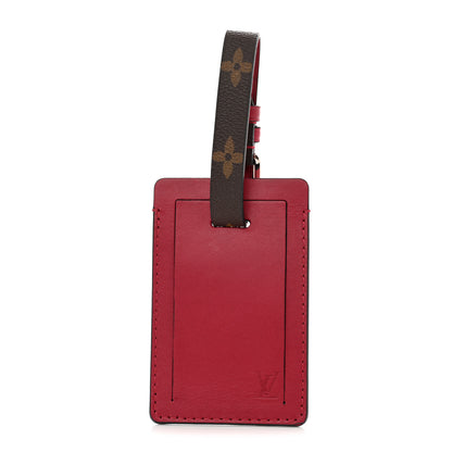 Louis Vuitton Calfskin Monogram Luggage Tag Fuchsia 1 of 4