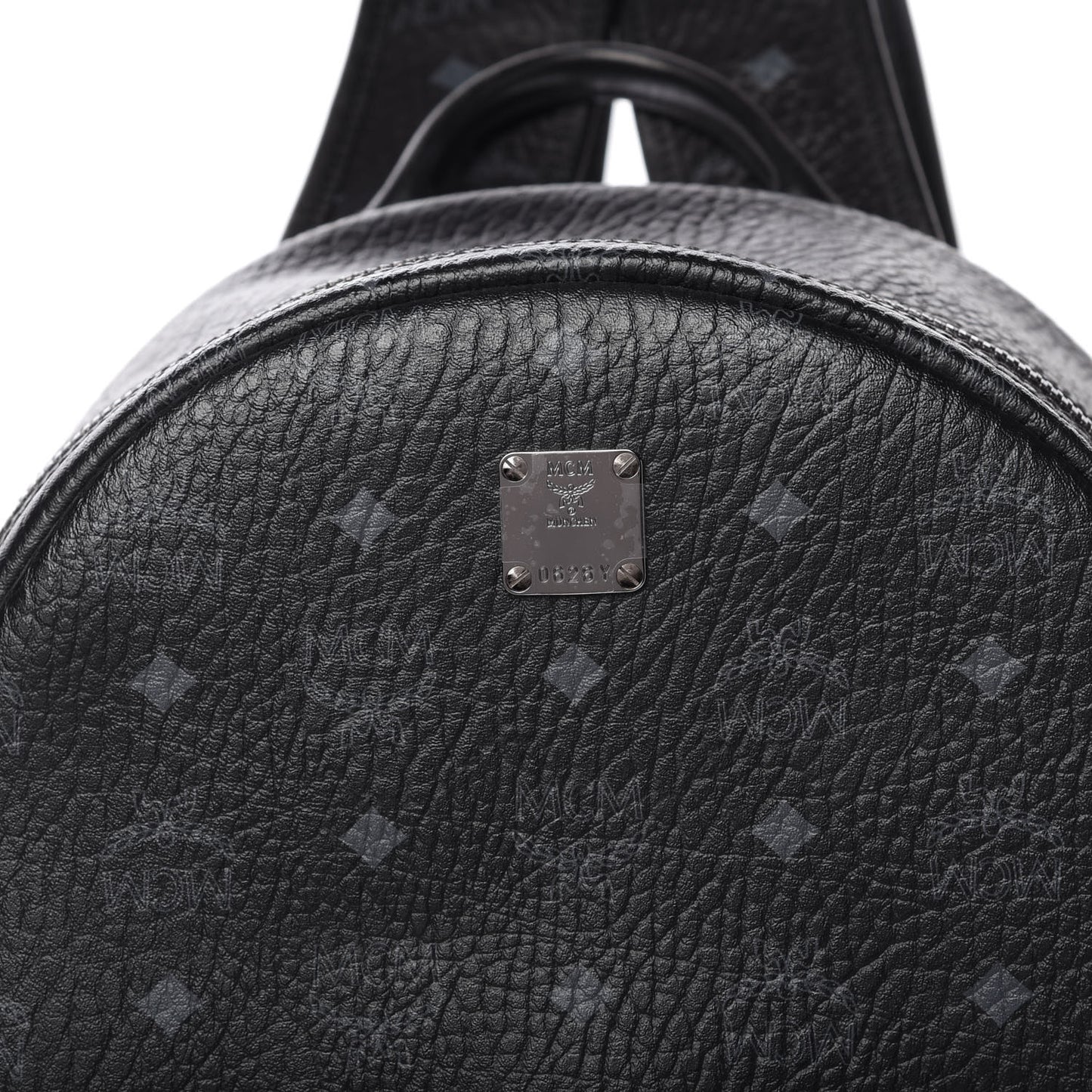 Visetos Medium Side Studs Stark Backpack Black