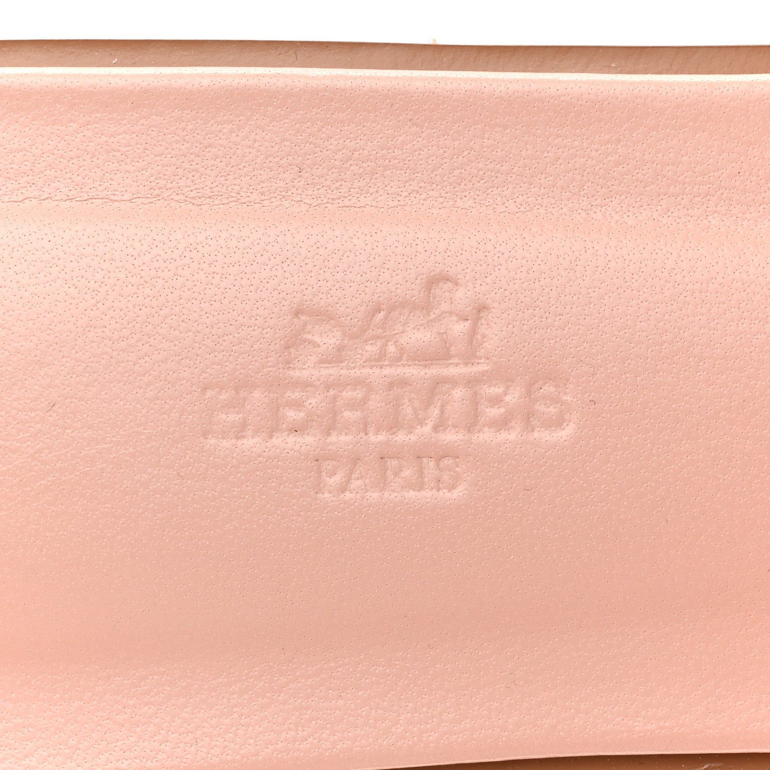 Hermes Epsom Oran Sandals 40 Rose Pale 7 of 9
