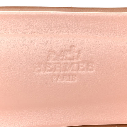 Hermes Epsom Oran Sandals 40 Rose Pale 7 of 9