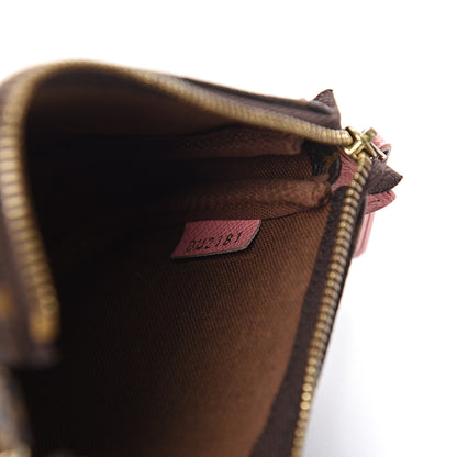 Louis Vuitton Monogram Illustre Mini Pochette Accessories Rose 6 of 8