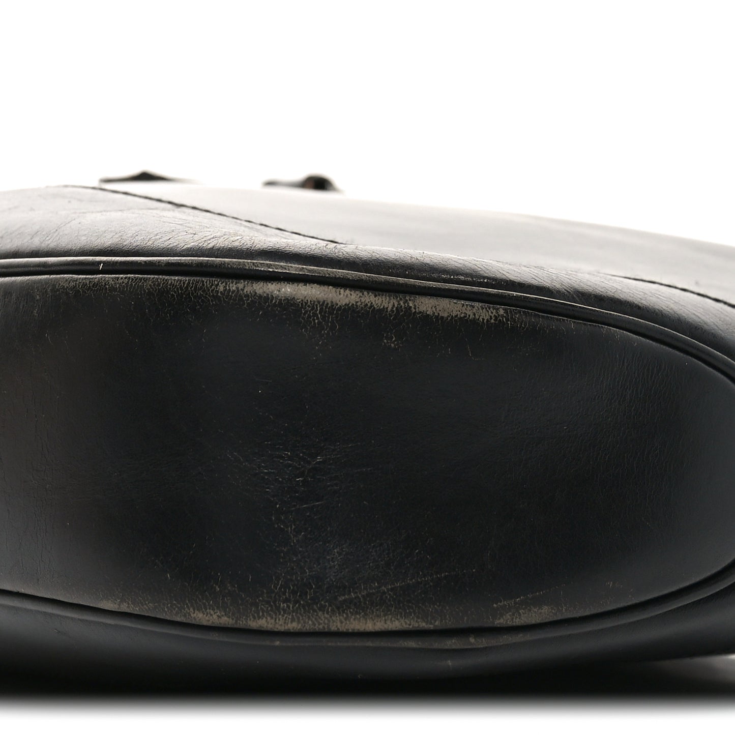 Calfskin Jackie O Hobo Black