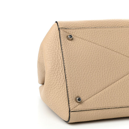 Marc Jacobs Textured Calfskin Satchel Beige 7 of 9