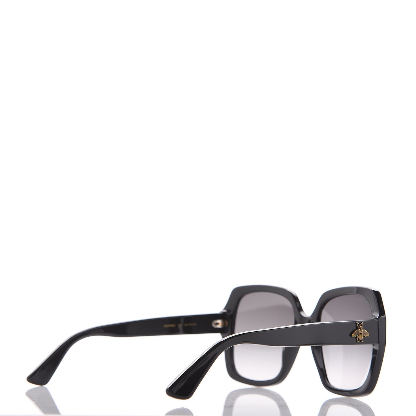 Acetate Square Frame GG0096S Sunglasses Black