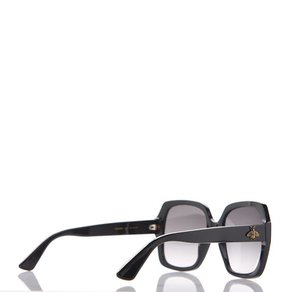 Gucci Acetate Square Frame GG0096S Sunglasses Black 4 of 7