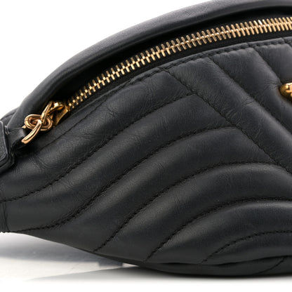 Louis Vuitton Calfskin Quilted New Wave Bumbag Black 8 of 9