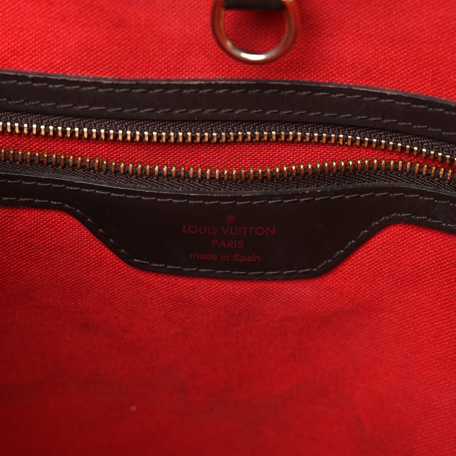 Louis Vuitton Damier Ebene Cabas Rivington 6 of 13