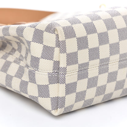 Louis Vuitton Damier Azur Graceful PM Rose Ballerine 11 of 13