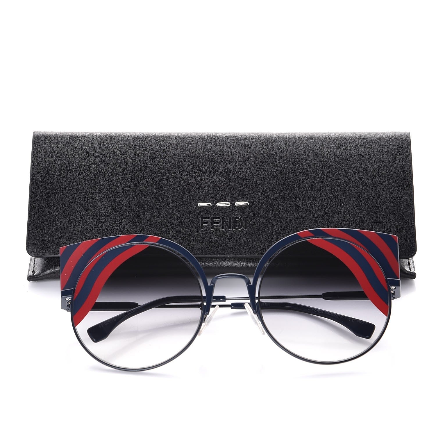 Fendi Hypnoshine Sunglasses FF 0215/S Blue Red 8 of 8