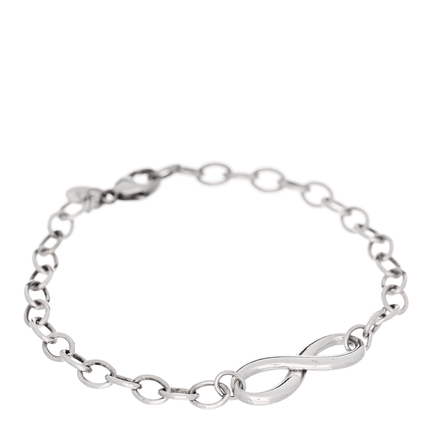 Sterling Silver Infinity Chain Bracelet