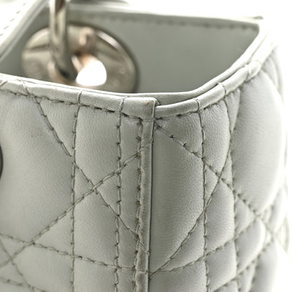 Christian Dior Lambskin Cannage Medium Lady Dior Green 15 of 17