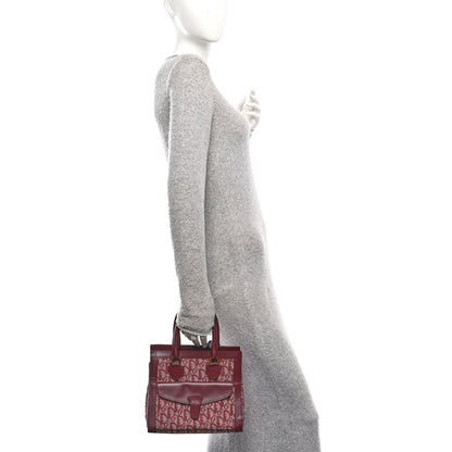 Christian Dior Monogram Pocket Tote Red 2 of 11